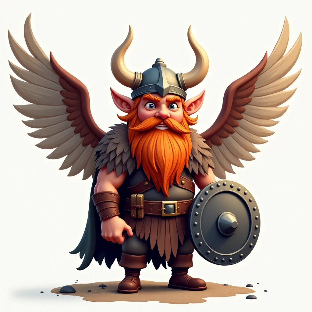 Winged Viking Warrior